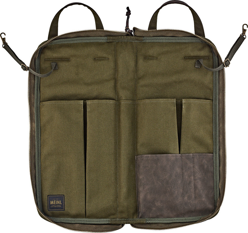 MEINL Cymbals Canvas Collection Stick Bag - Forest Green