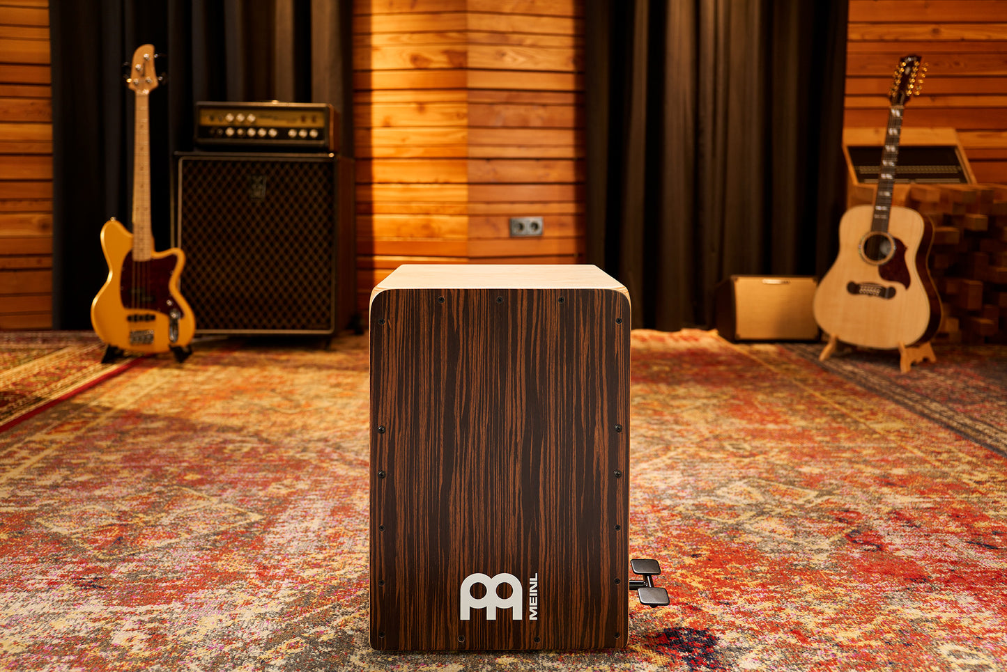 MEINL Percussion Bass Series Ebony Bass Foot Switch Cajon