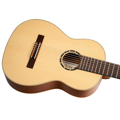 ORTEGA Family Series Pro 4/4 Slim Neck Konzertgitarre 7 String - Massive Zeder + Bag