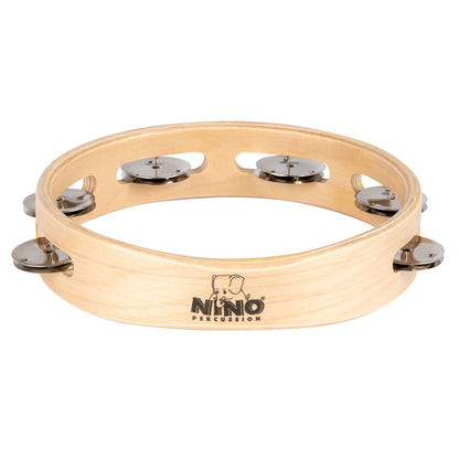 NINO Percussion Tamburin einreihig -  8”