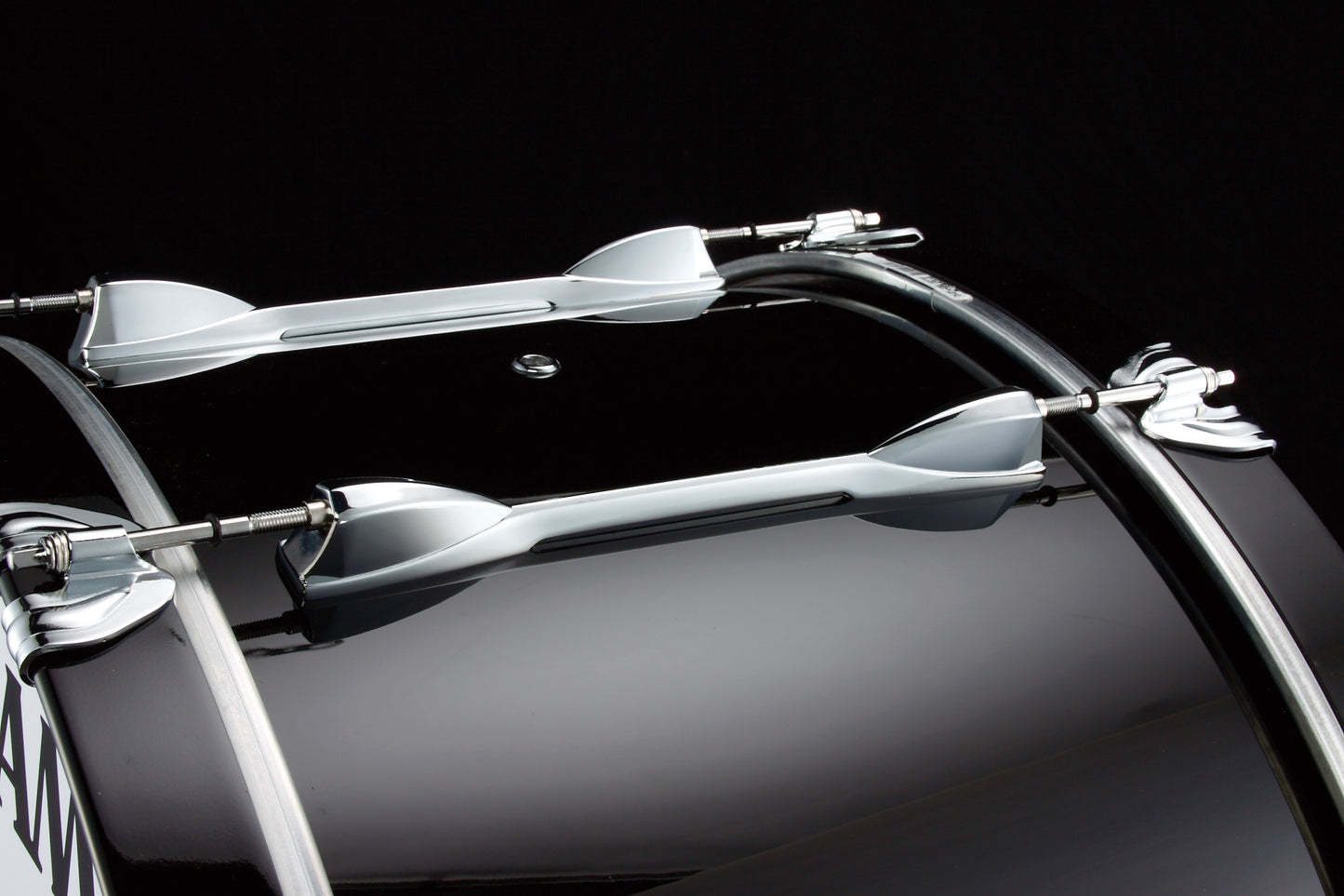 TAMA Fieldstar Premium Marching Bass Drum 24" x 14" - Sugar White/Chrom HW