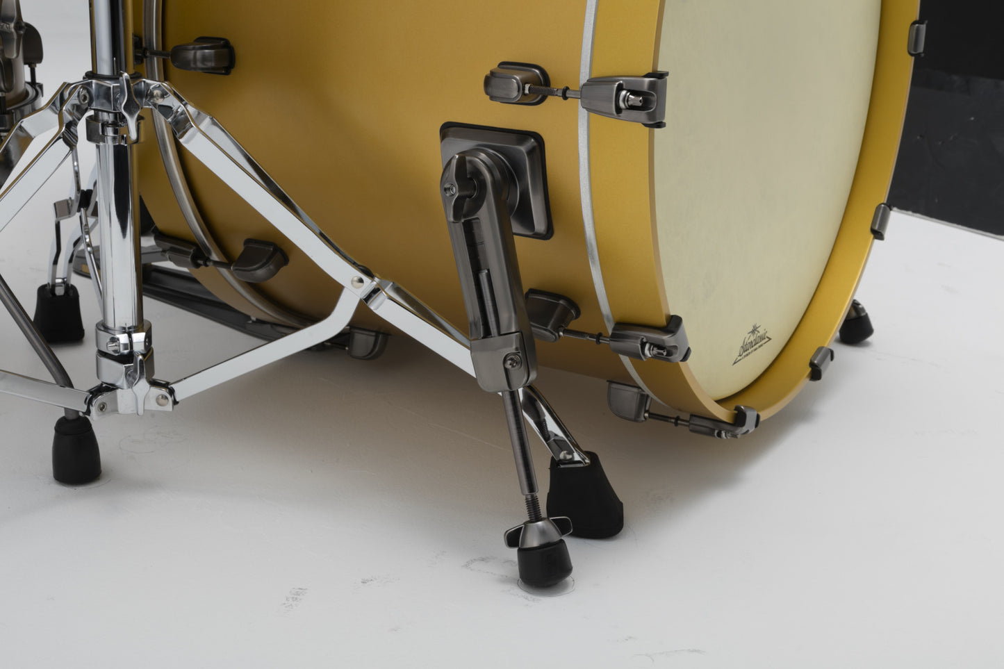 TAMA Starclassic Maple Lacquer Shell Kit 4 teilig - Satin Aztek Gold Metallic/Smoked Black Nickel HW