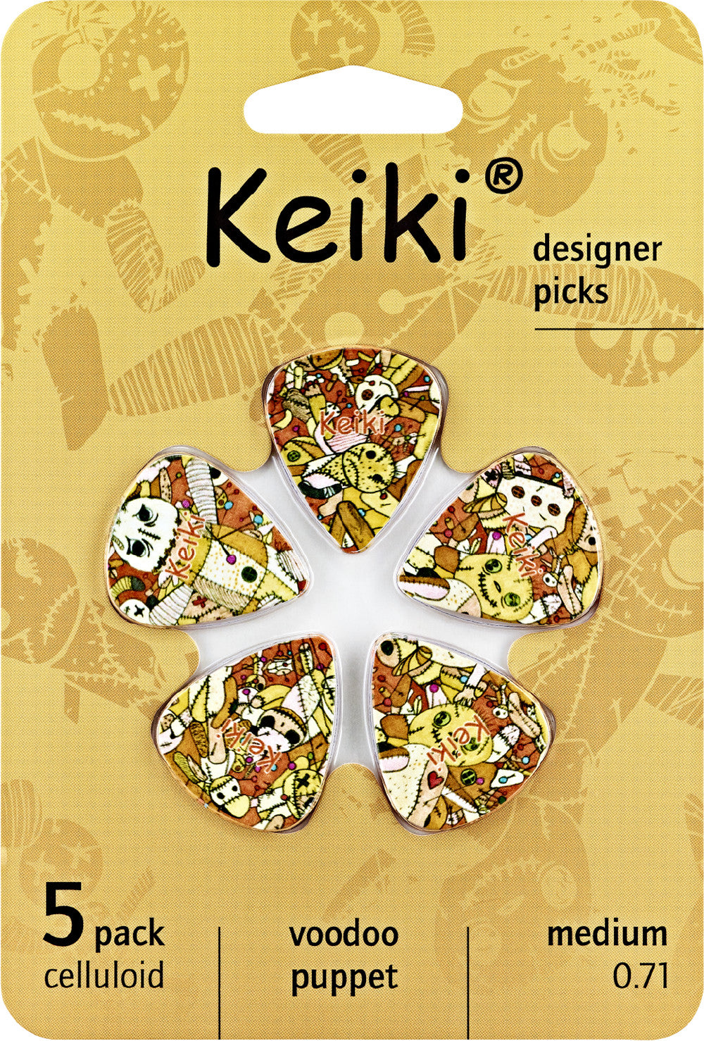 KEIKI Designer Picks "Voodoo Puppet" - 5 teilig
