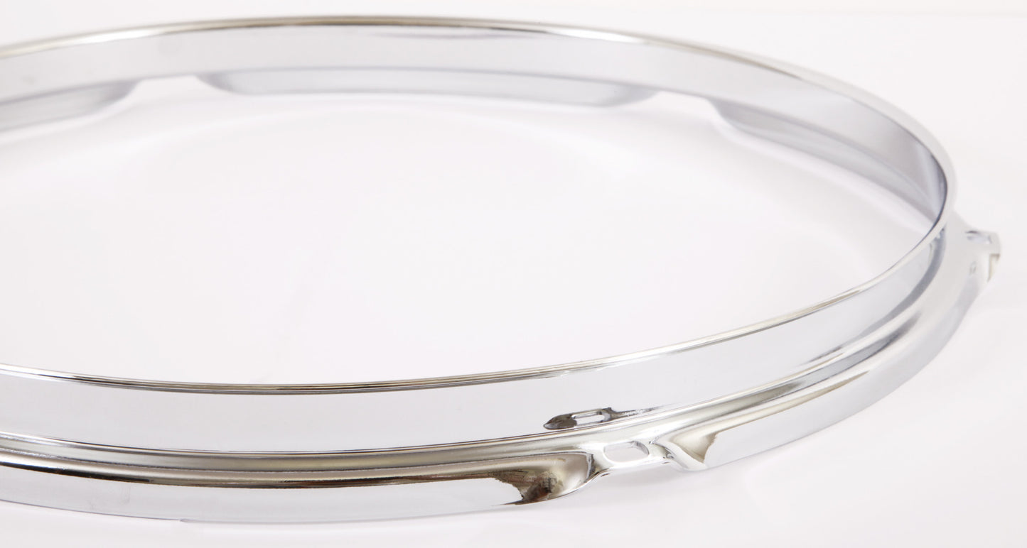 Tama hoop batter side 12" triple flanged 1,6 mm in chrome - 6 hole