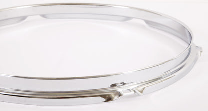 Tama hoop batter side 12" triple flanged 1,6 mm in chrome - 6 hole