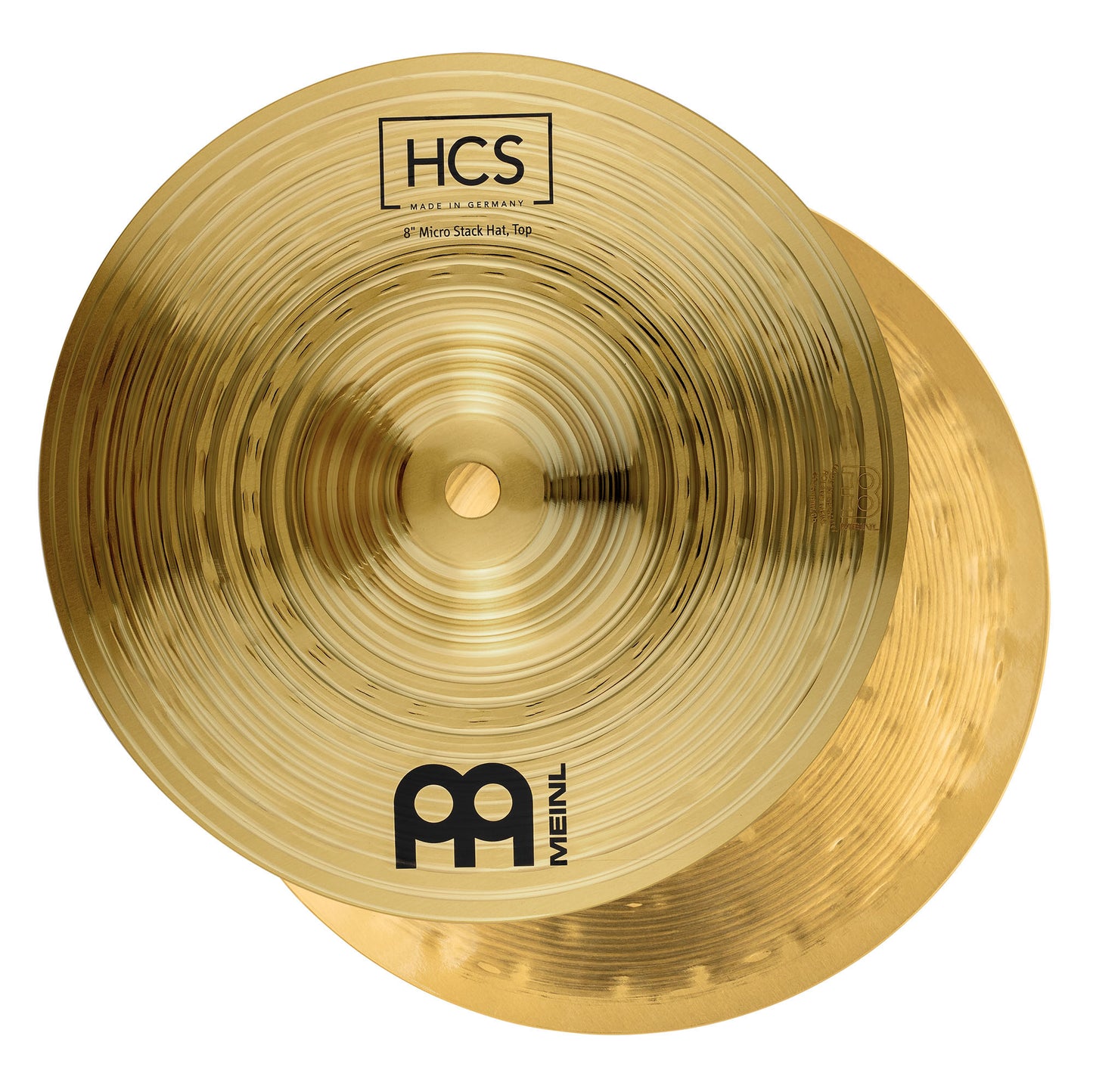 MEINL Cymbals HCS Micro Stack Hats - 8"