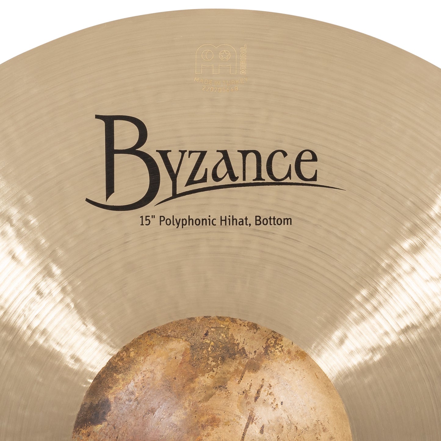 MEINL Cymbals Byzance Traditional Polyphonic HiHat - 15"