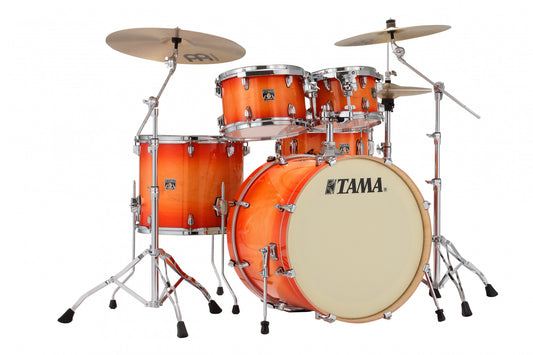 TAMA Superstar Classic Shell Kit 5 teilig - Tangerine Lacquer Burst/Chrome HW