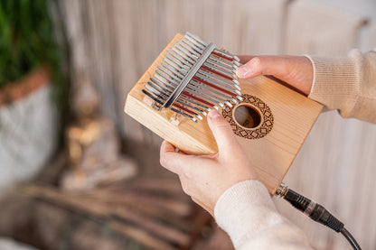 Meinl Sonic Energy Soundhole Pickup Kalimba - 17 Töne / Ahorn
