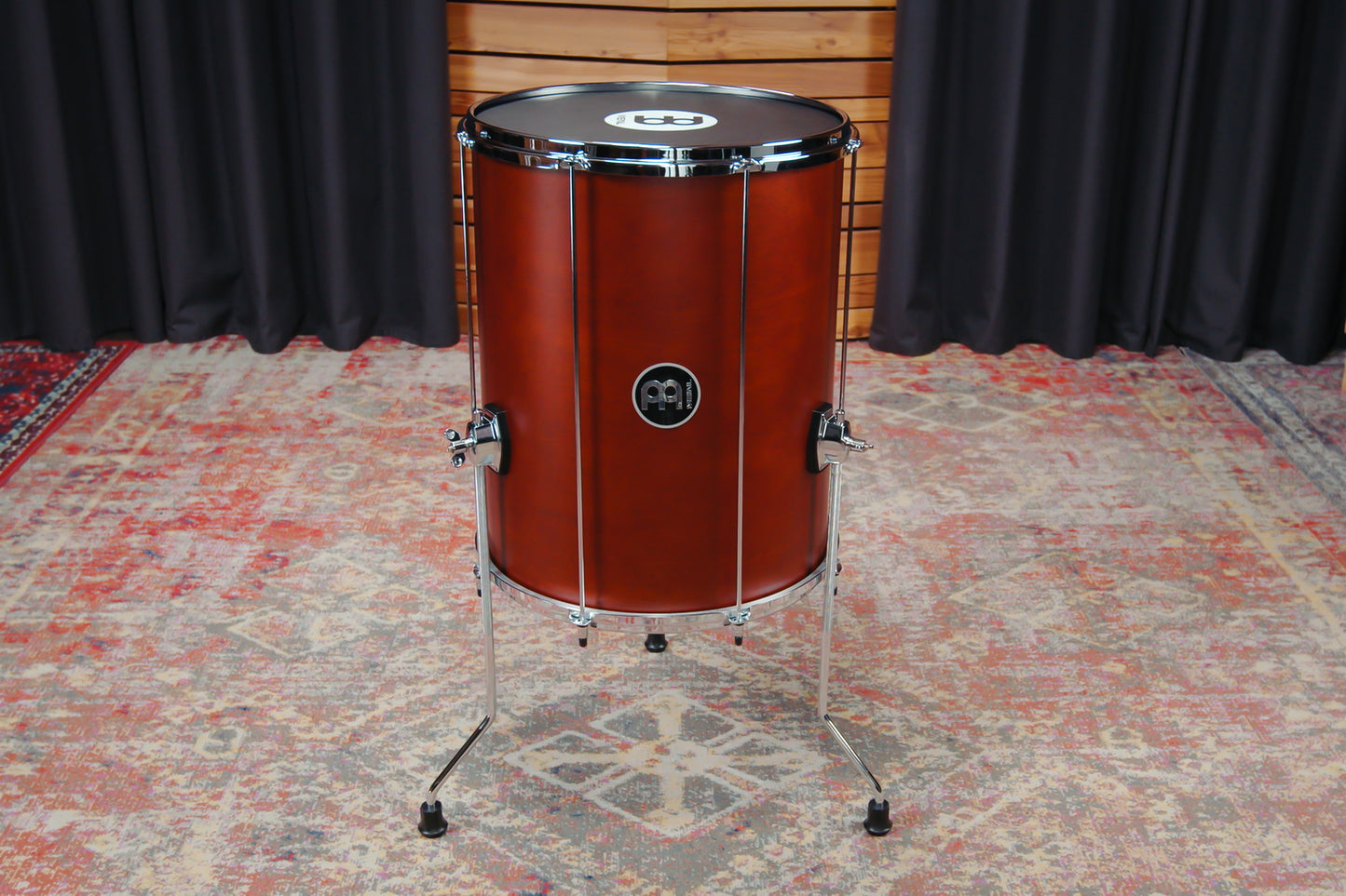 MEINL Percussion Traditional Standalone Wood Series Surdo Drum - 16" x 20"
