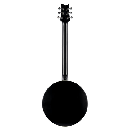 ORTEGA Raven Series Banjo 6 String Lefty - Mahogany Black + Bag