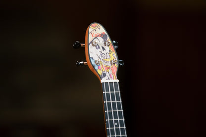 KEIKI K2 Serie Sopran Ukulele Set - Agathis / El Muerto"