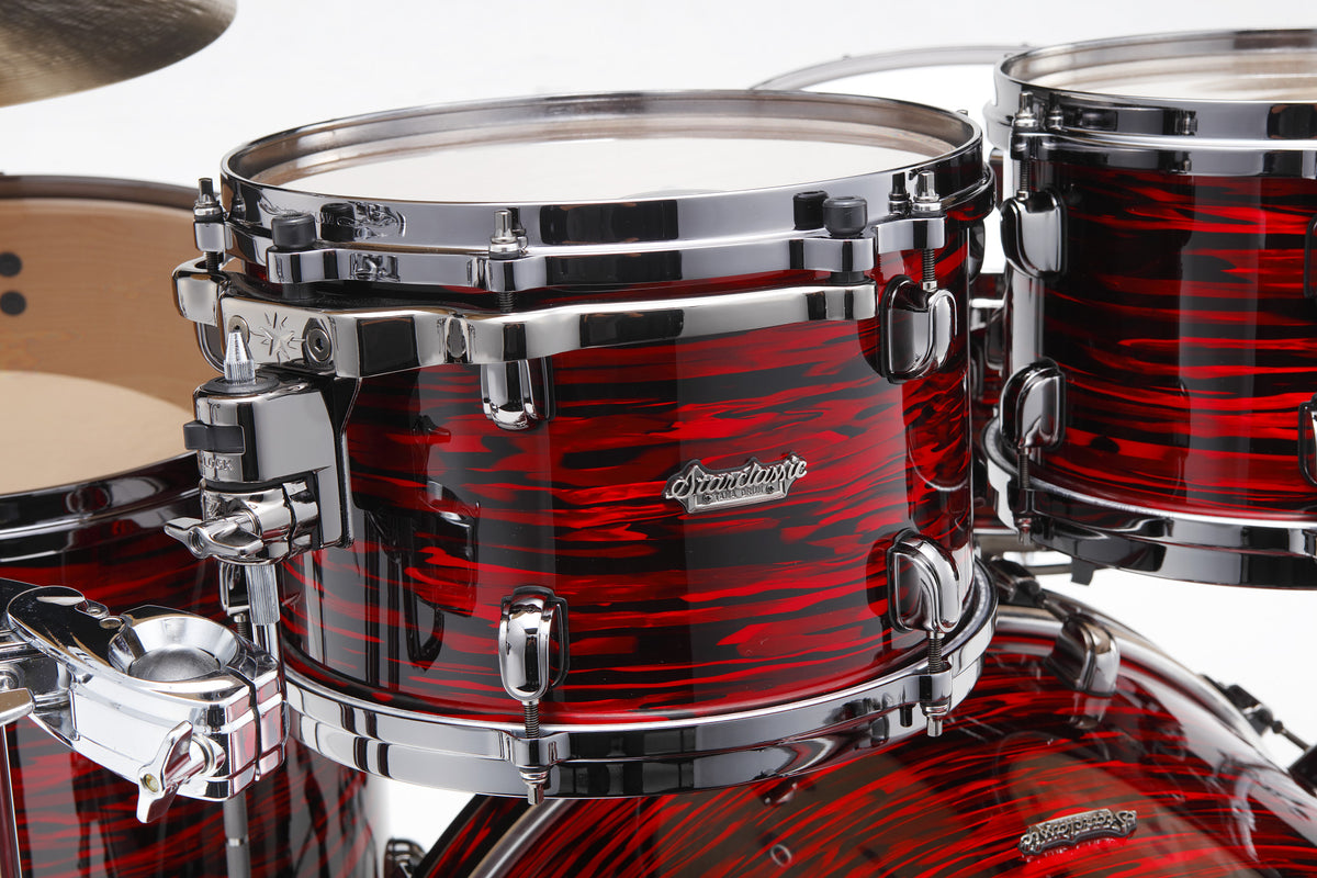 TAMA Starclassic Maple Duracover Wrap Shell Kit 4 teilig - Red Oyster/Black Nickel HW