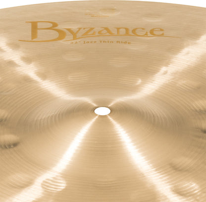 MEINL Cymbals Byzance Jazz Thin Ride - 22"