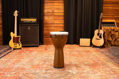 MEINL Percussion Alpine Series Djembe, Synthetic Head, Barnwood - 12"