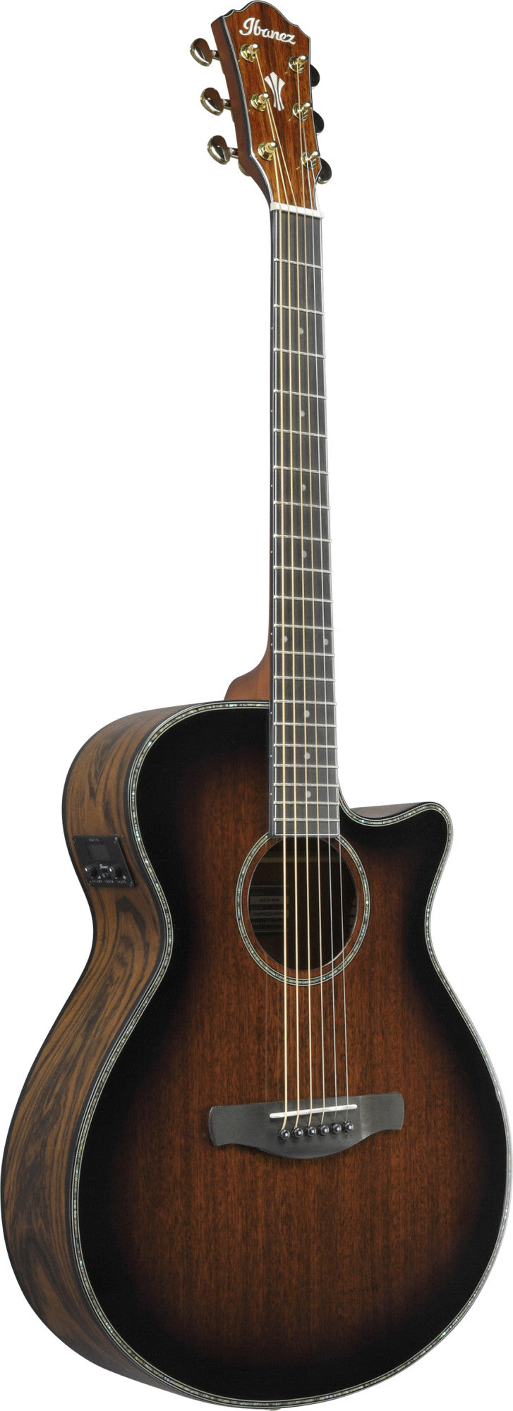 IBANEZ AEG Akustikgitarre 6-String - Mahogany Sunburst High Gloss