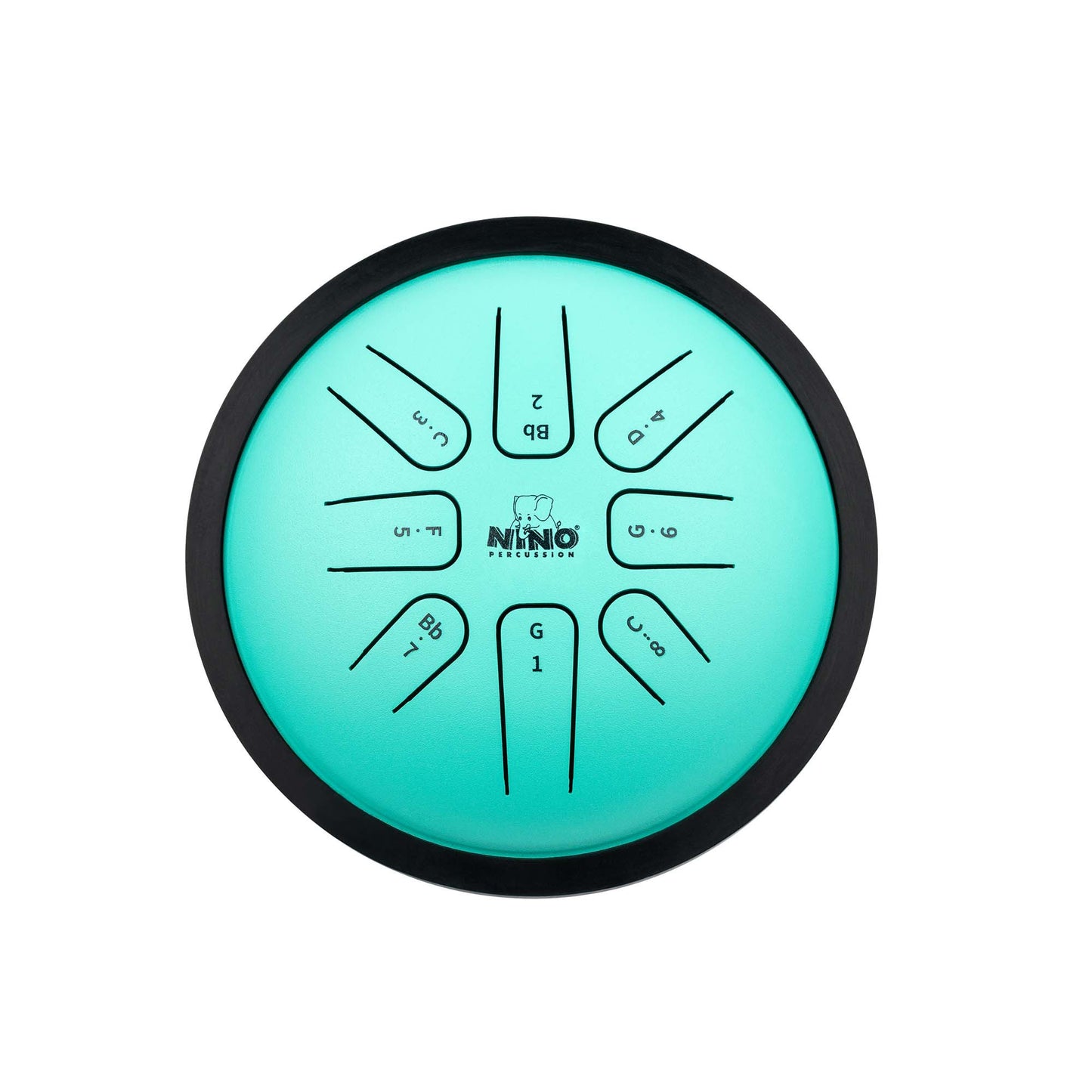 NINO Percussion Steel Tongue Drum - Mint Green
