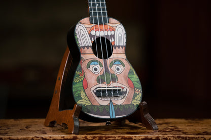 KEIKI K2 Series Soprano Ukulele Set - Agathis / ABS Totem