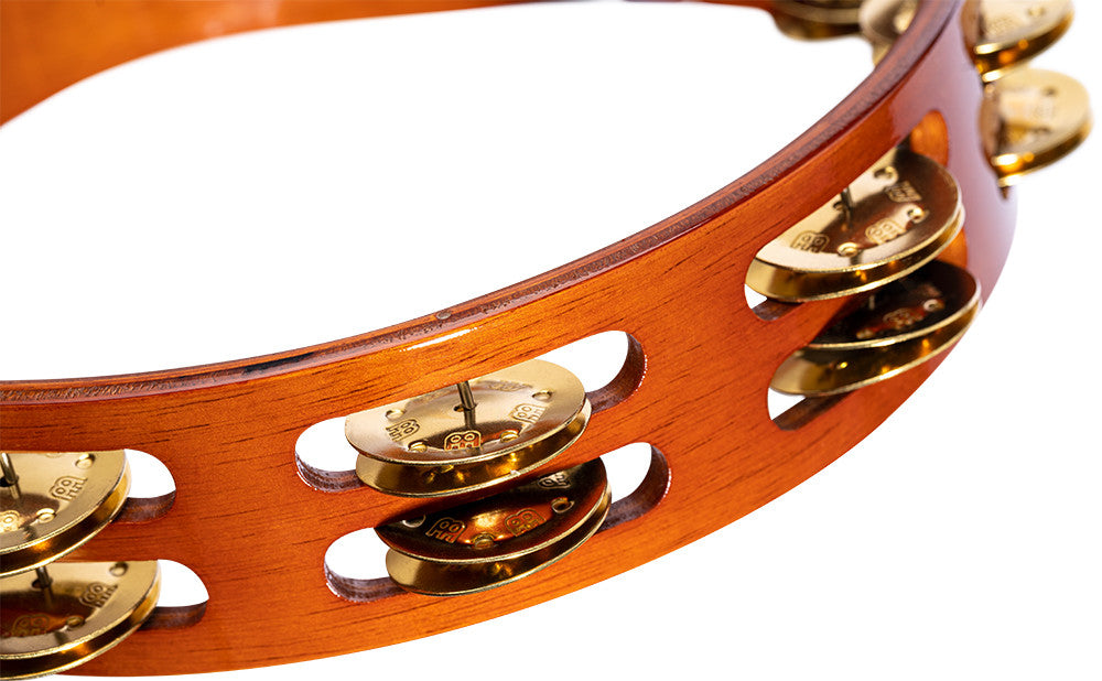 MEINL Percussion Traditional Wood Series Tambourine - 10"