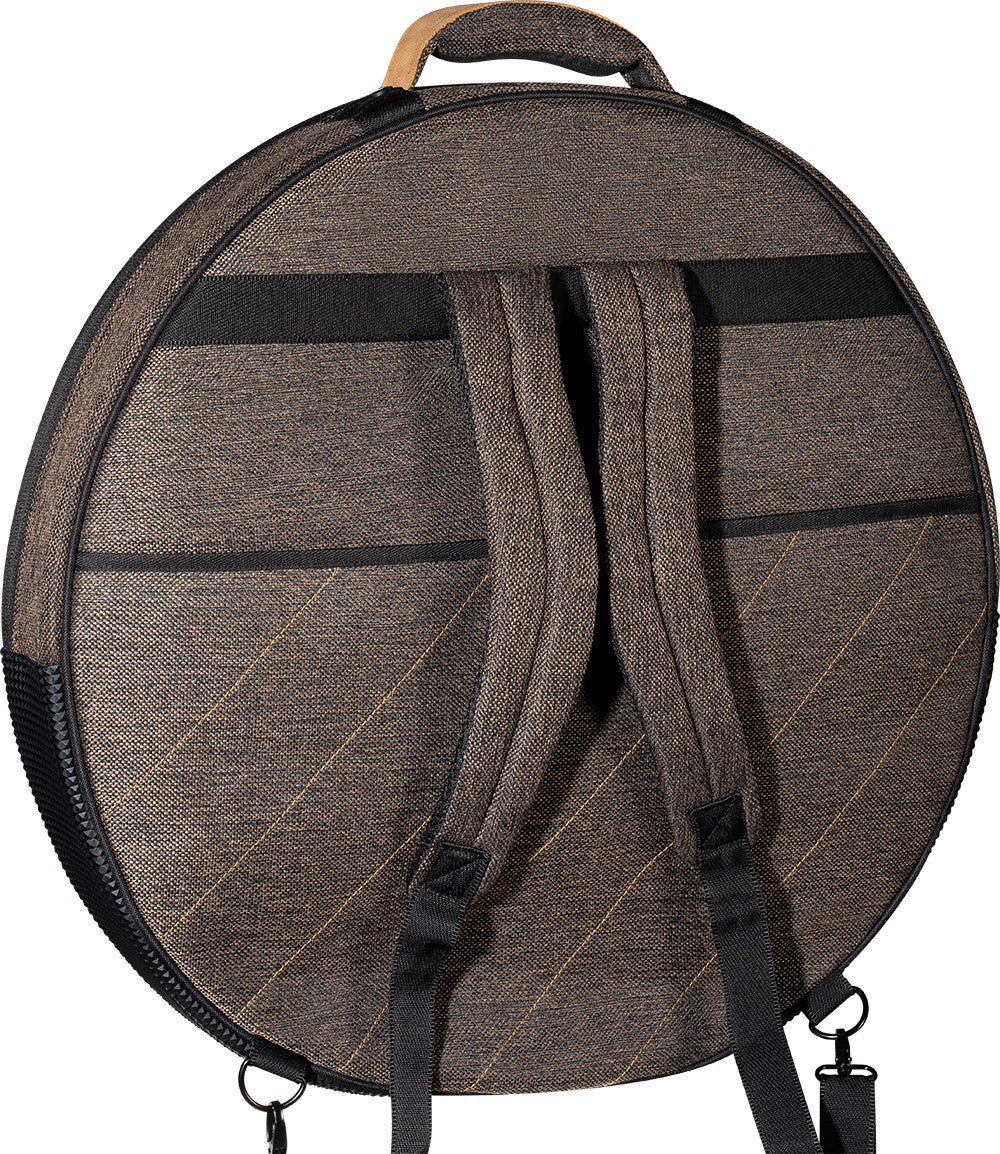 MEINL Cymbals Classic Woven Cymbal Bag - 22” Mocha Tweed
