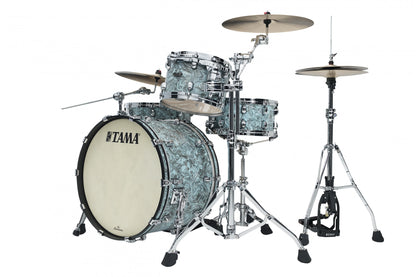 TAMA Starclassic Maple Duracover Wrap Shell Kit 3 teilig - Sky Blue Swirl/Chrom HW