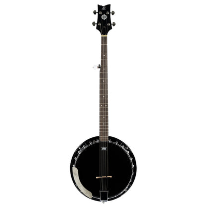 ORTEGA Raven Series Banjo 5 String - Mahogany Black + Bag