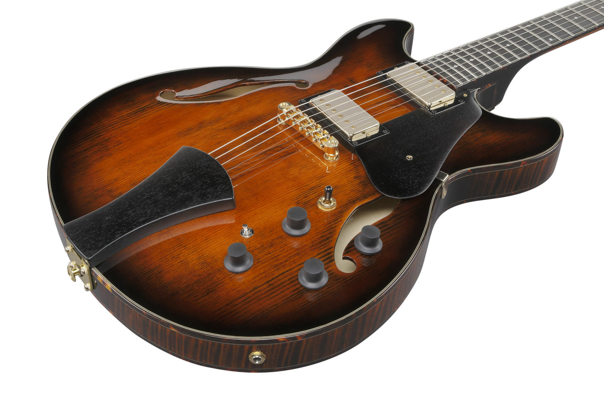 IBANEZ Artstar AS Hollow Body Gitarre 6-String - Tobacco Brown + Koffer