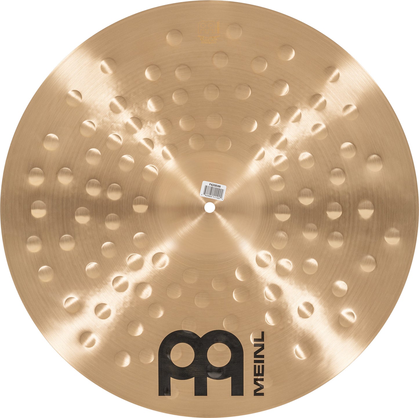 MEINL Cymbals Pure Alloy Extra Hammered Ride - 20"