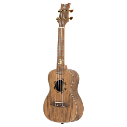 ORTEGA Lizard Series Concert Ukulele 4 String - Paldao Natural + Bag