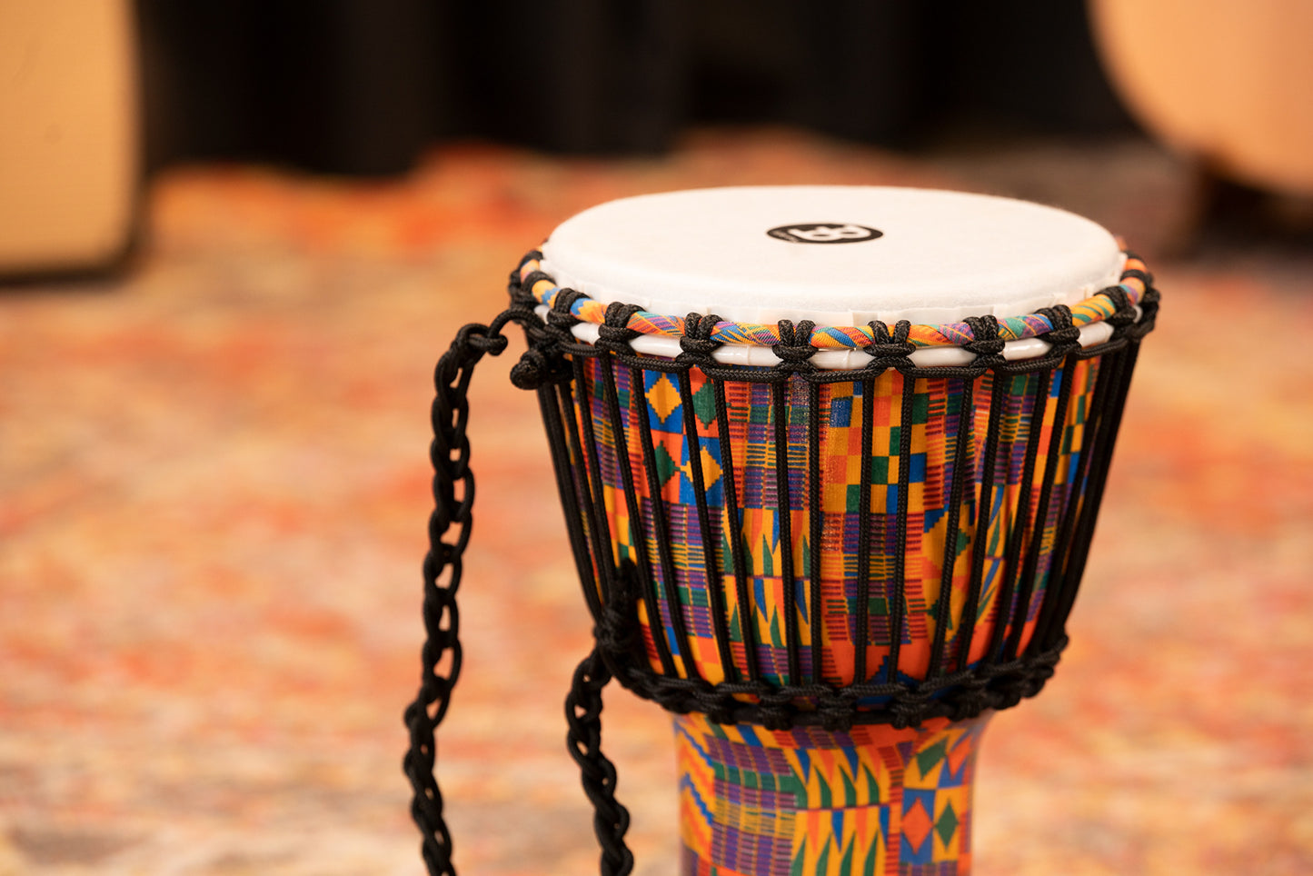 MEINL Percussion Travel Series African Djembe 8" - Kenyan Quilt