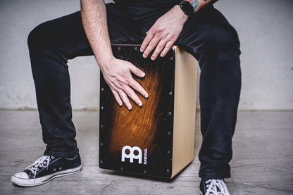 MEINL Percussion Snarecraft Series Snare Cajon 100 Special Edition - Brown Burst
