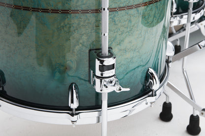TAMA STAR Maple Factory Vault Shell Kit 5 pcs. - Cerulean Bird's Eye Maple/Chrome HW
