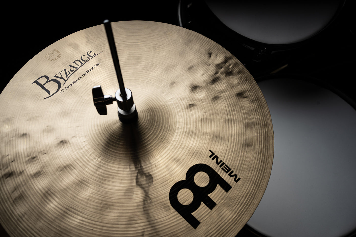 MEINL Cymbals Byzance Traditional Extra Hammered Hihat - 15"