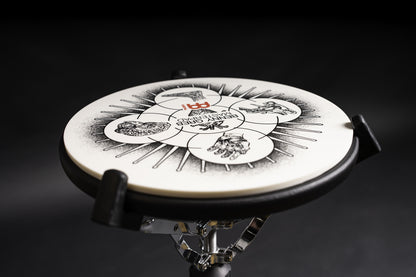 MEINL Cymbals Benny Greb Signature Practice Pad - 12"