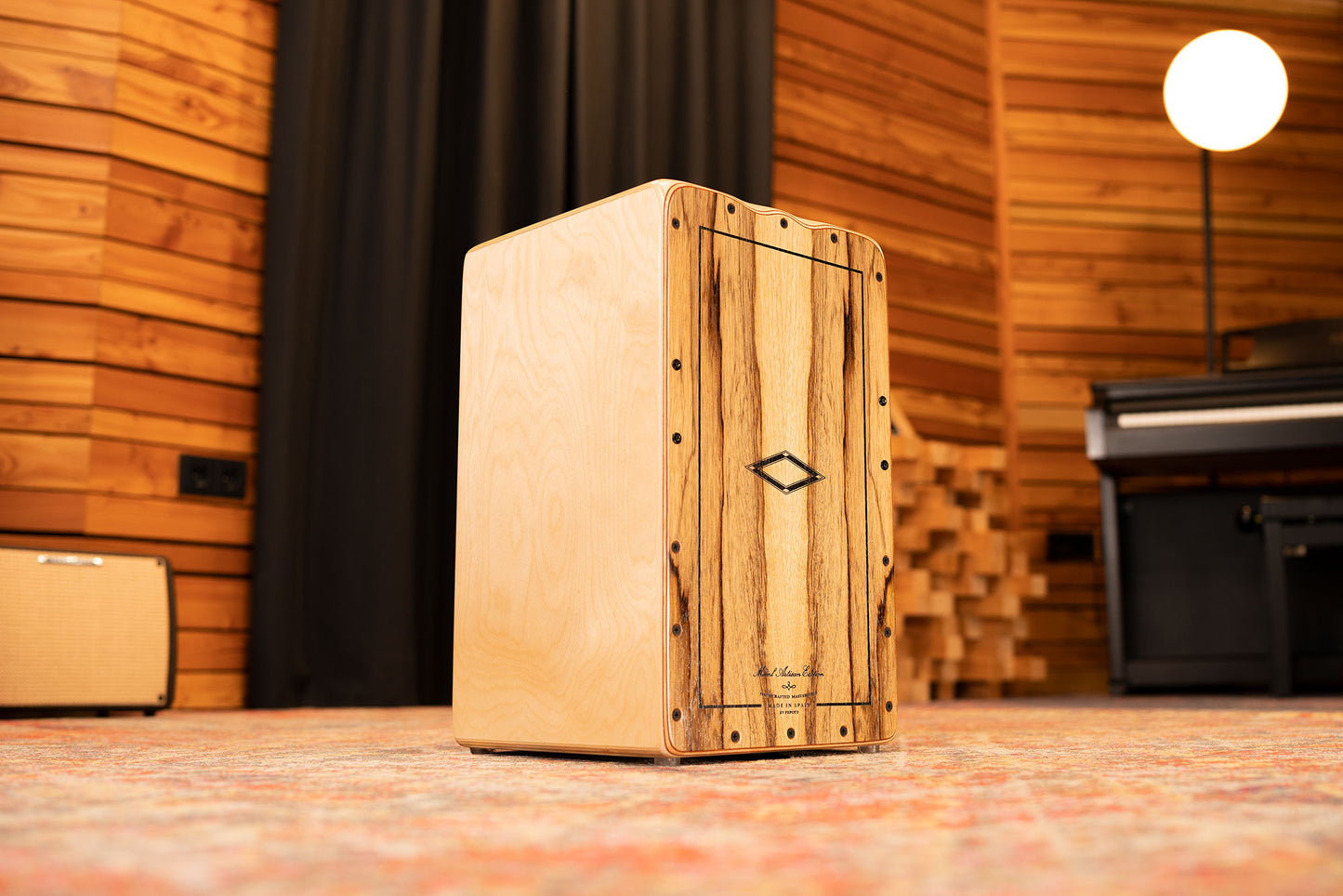 MEINL Percussion Artisan Edition Series String Cajon Minera Line - Limba