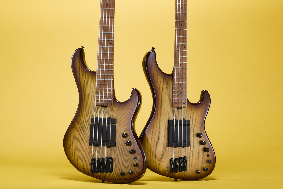 IBANEZ MODE Electric Bass 4-String - Natural Stained Amber Burst + Gig Bag
