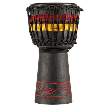 MEINL Percussion Original African Style Rope Tuned Wood Djembe - 10"