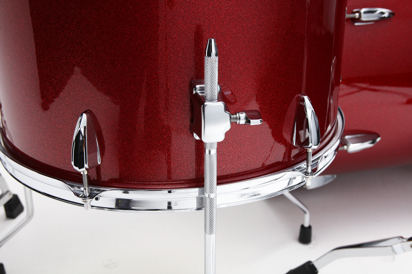 TAMA Imperialstar Floor Tom 14" x 12" - Burnt Red Mist/Chrom HW