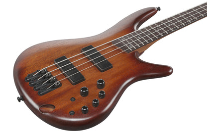 IBANEZ SR Electric Bass 4-String - Mahogany Brown Burst Low Gloss