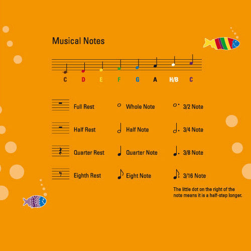 NINO Percussion C Major Scale Glockenspiel