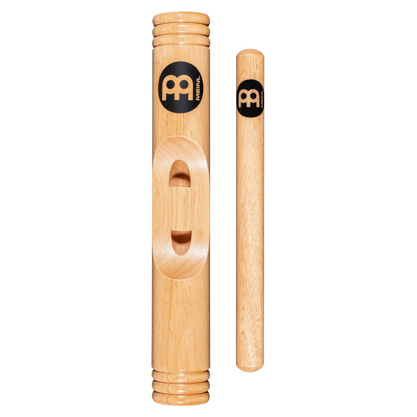 MEINL Percussion Wood Claves African - Hollowed Out Hardwood