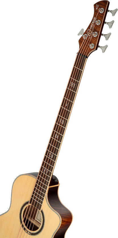 ORTEGA Ken Taylor Signature Series Acoustic Bass 5-String - Natural + Gigbag