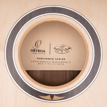 ORTEGA Performer Series Cajon Lefty - Cedar / Baltic Birch Natural