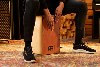 MEINL Percussion Snarecraft Professional Series Cajon 100 - American White Ash