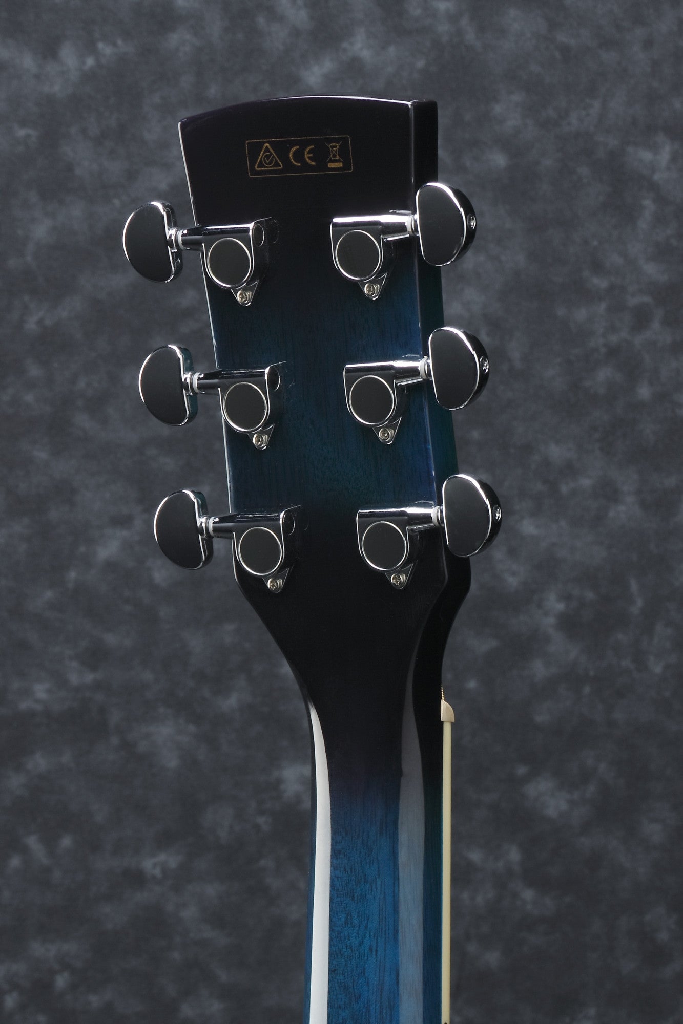 IBANEZ PF Performance Acoustic Guitar 6-String - Transparent Blue Sunburst