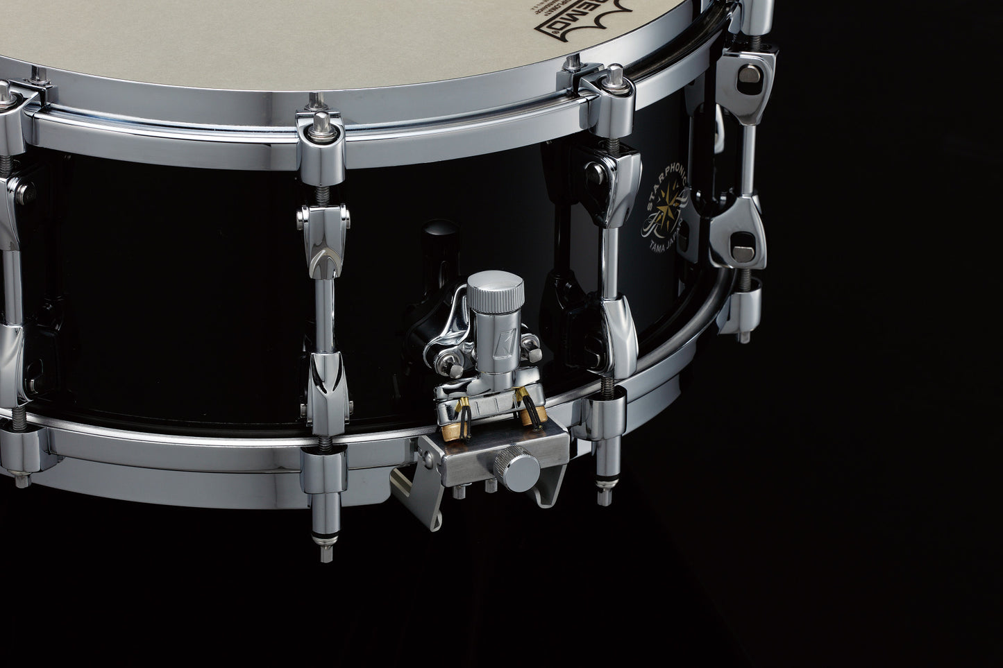 TAMA STARPHONIC Maple Bravura Concert Snaredrum 14" x 6" - Gloss Mocha Brown/Chrom HW