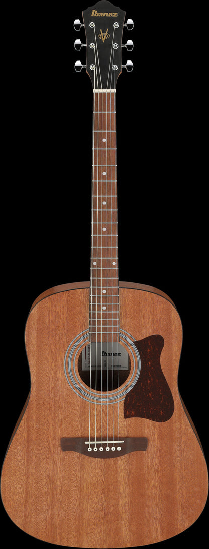 IBANEZ Jampack Acoustic Guitar Set 6-String - Open Pore Natural + Gig Bag, Strap, Tuner & Picks