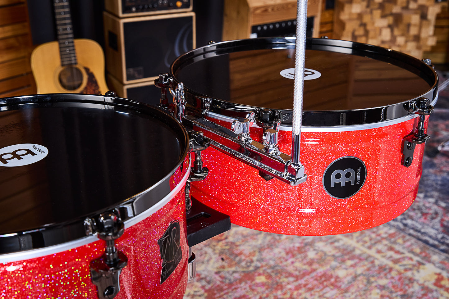MEINL Percussion Artist Series Manolito Rodriguez Timbales - 14" + 15"