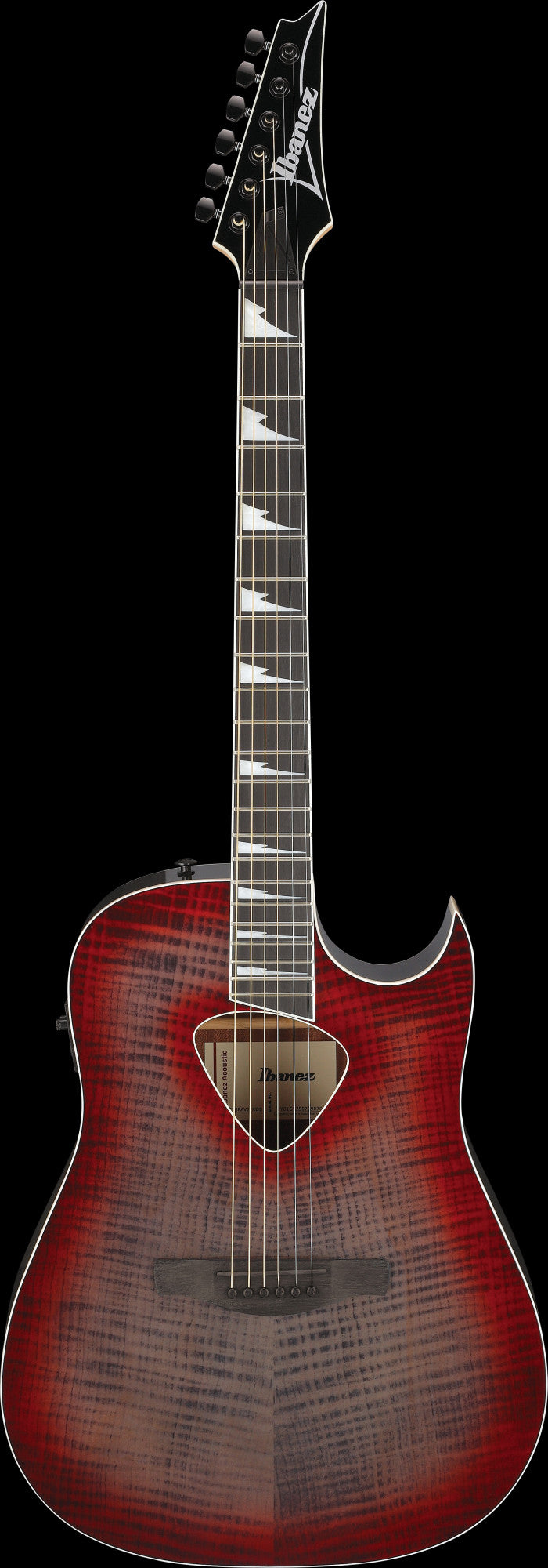 IBANEZ ALT Akustikgitarre 6-String - Red Doom Burst High Gloss