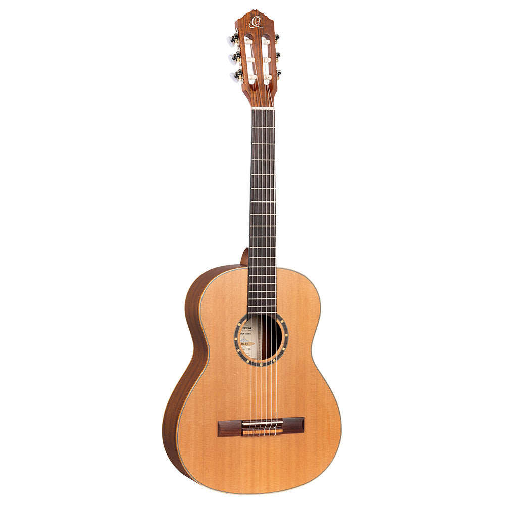 ORTEGA Family Series 3/4 Konzertgitarre 6 String Lefty - Zeder / Mahagoni Natur + Bag
